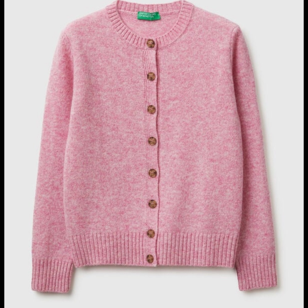 United Colors Of Benetton Pink Cardigan